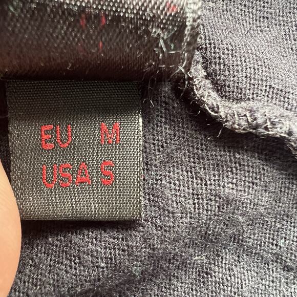 Vintage 90’s Propaganda Single Stitch Tee Shirt Black Dark Goth Embellished Bead - Picture 9 of 15